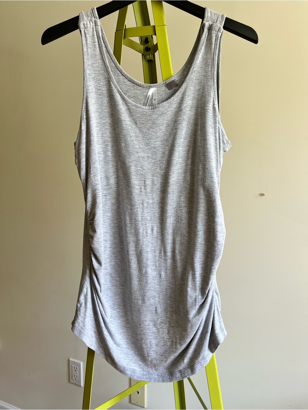 Seraphine Light Gray Maternity and Nursing Tank Top size XL